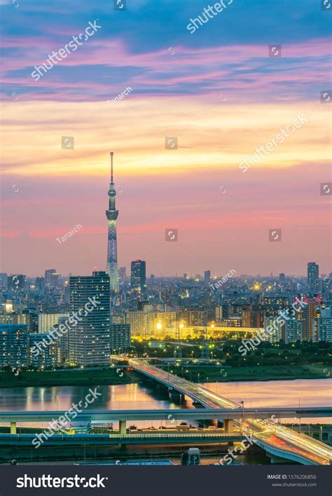 Cityscape Tokyo Skyline Aerial Skyscrapers View Stock Photo Edit Now