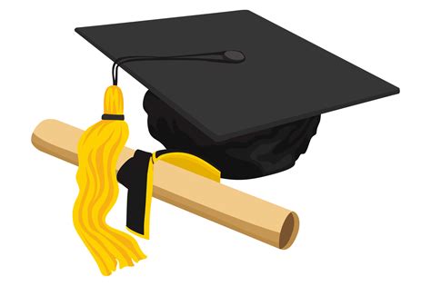 Graduation Item Graduation Hat And Graduation Certificate Roll