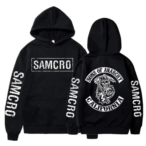 Sons Of Anarchy Samcro Graphic Hoodie Man Streetwear Autumn Men Womnen