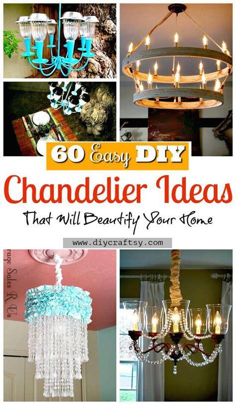 Of course i didn't know that during these photos so let me continue…) 60 Easy DIY Chandelier Ideas That Will Beautify Your Home ...