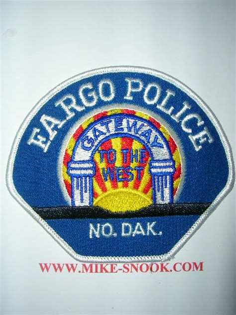 Mike Snooks Police Patch Collection State Of North Dakota