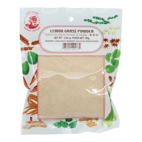 Lemon Grass Powder 100 G Konrads Specialty Foods And Ingredients