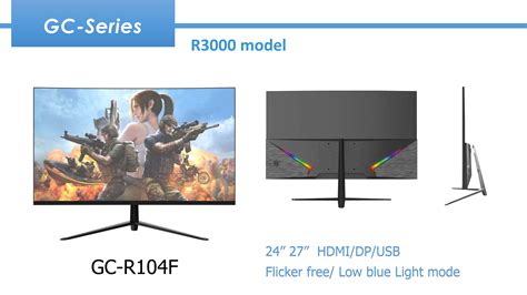 Buy Wholesale China 24 Inch 144z Curved Monitor Pc Lcd Hd Gaming