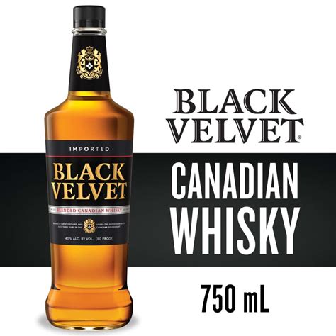Black Velvet Canadian Blended Whisky 750ml Whiskypedia