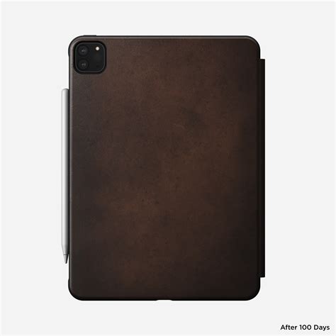 Modern Leather Folio For Ipad Pro 11 Inch Brown Nomad
