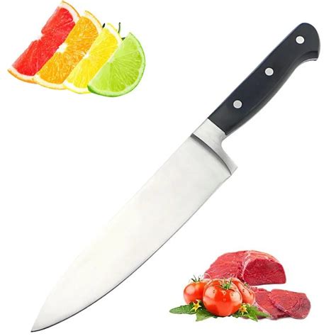 Classic 8 Inch Chef Knife Best Kitchen Knives Super Sharp Blade High