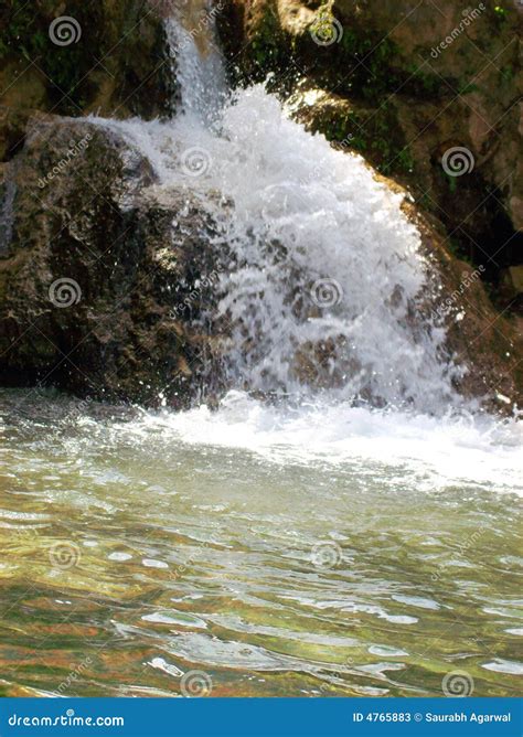 Water Fall Stock Image Image Of Lagoon Landscapes Falling 4765883
