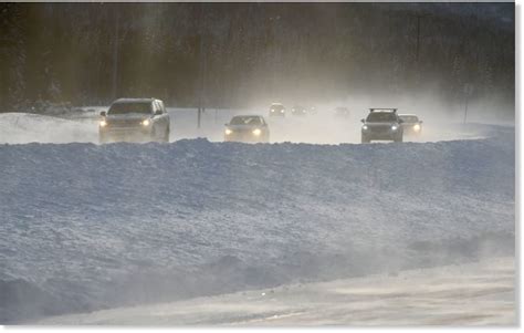 Anchorage Alaska Breaks Snow Record For New Years Day Following The