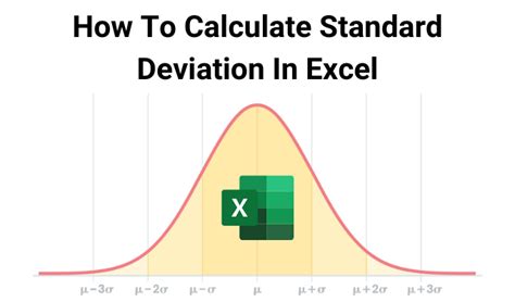Cómo Calcular La Desviación Estándar En Excel Tecnotraffic