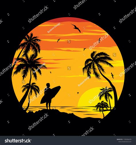 Beach Sunset Vectors Images Browse 137853 Stock Photos And Vectors Free
