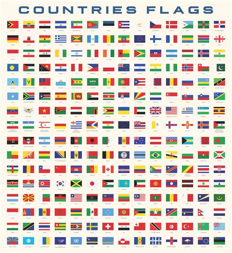 All Flags Of Different Countries