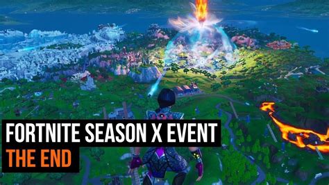 Season x, also referred to as season 10, with the slogan out of time, of fortnite: FORTNITE SEASON X EVENT! THE END!! - YouTube