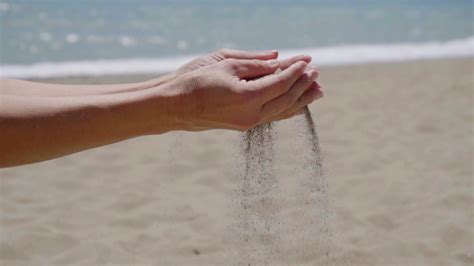 Stream Of Sand Pouring From Hands Stock Footage Sbv 307299496 Storyblocks