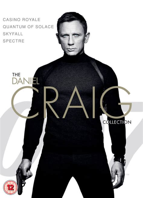 James Bond Daniel Craig 4 Pack Dvd