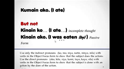 The amount of english vs. Tagalog Sentence Order - YouTube