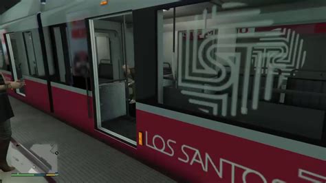 Gta 5 Los Santos Transit Train I Youtube