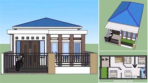 Nah, itulah sedikit tips bagaimana membangun rumah idaman; Desain dan Denah Rumah Minimalis Ukuran 6 x 12 M Dengan 3 ...