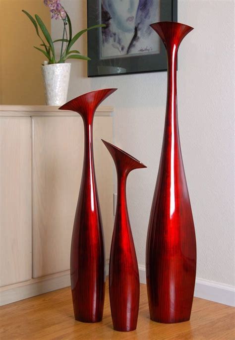Large Modern Vases Tall Flower Vases Set Of 3 Ikeavasesideas