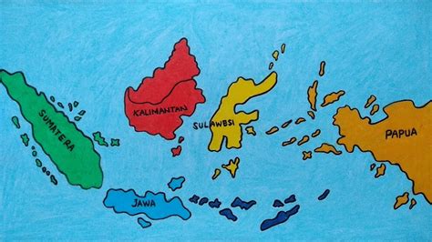 Cara Menggambar Peta Indonesia