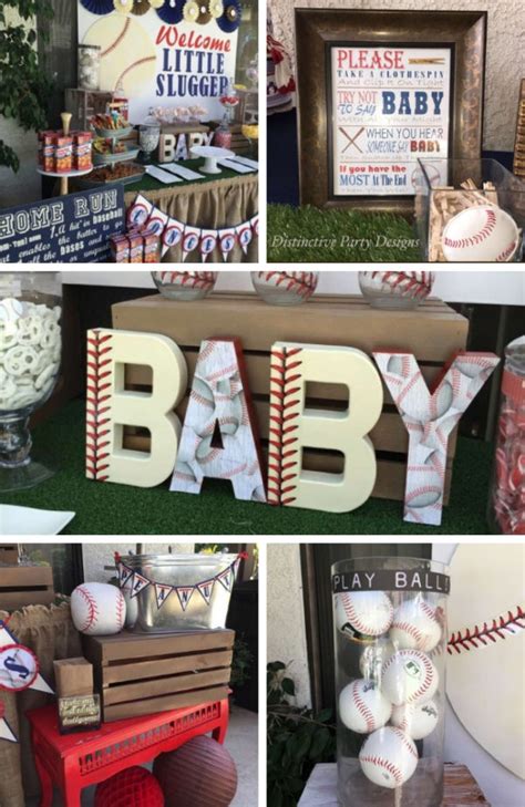 Classic Baseball Baby Shower Baby Shower Ideas 4u