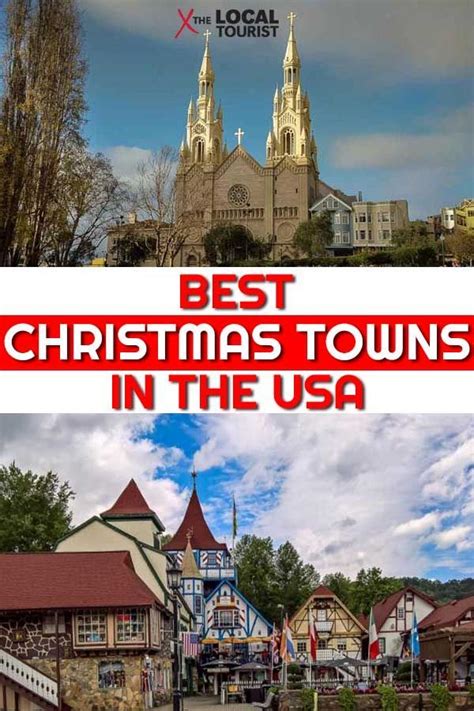 34 Best Christmas Towns Celebrate Christmas In The Usa Christmas