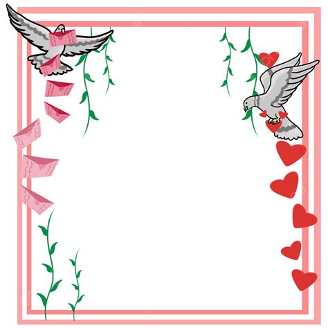 Flying Birds Png Picture Flying Bird Border Bird Frame Flower Png