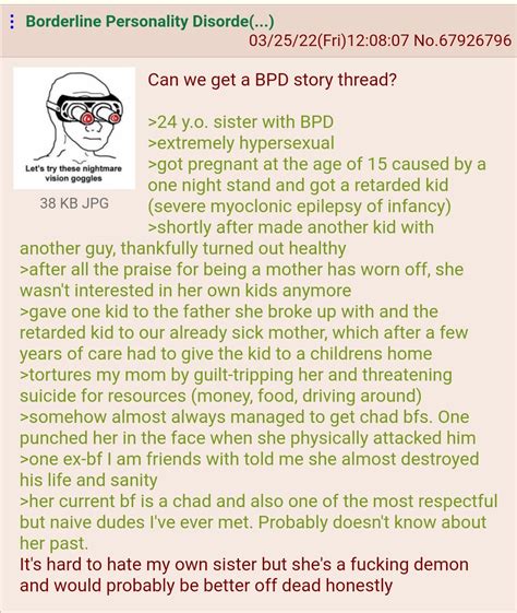 anon hates his sister r newgreentexts