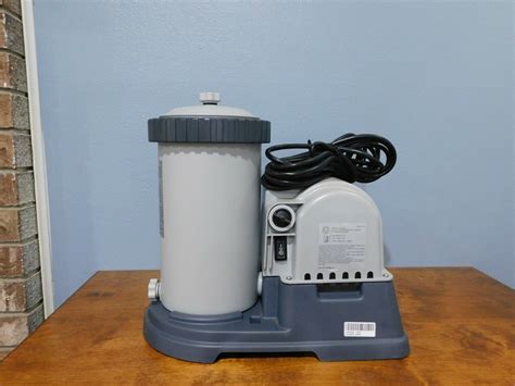 Intex 633t Model Krystal Clear Pool Filter Pump With Timer In Box Never