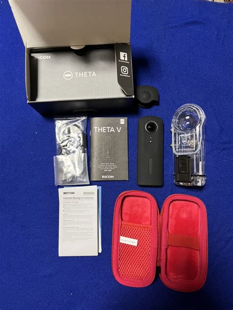 Yahooオークション Ricoh Theta 360度カメラ リコーシータ 美品 水