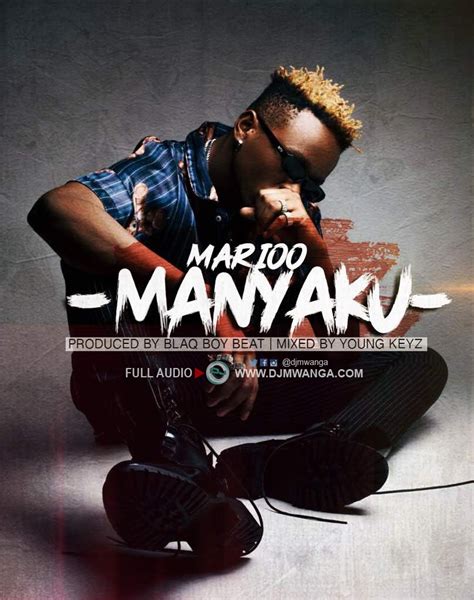 Audio Marioo Manyaku Download Dj Mwanga