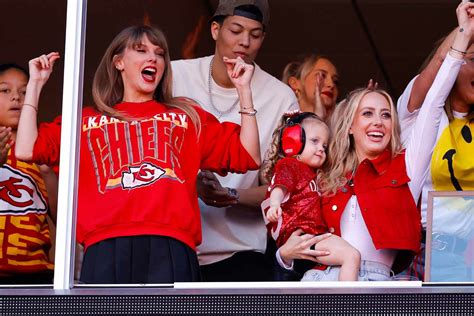 Taylor Swift And Brittany Mahomes Debut Their Own Special Handshake