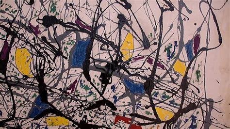 Jackson Pollock Summertime Number 9a Youtube