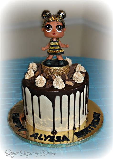 To keep our edible cake images in the best useful state, please keep them away from making content with water or heat. Alyssa's Lol Queen Bee Birthday Cake - CakeCentral.com