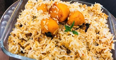Aloo Dum Biryani Recipe By Niha Ch👩‍🍳 Cookpad