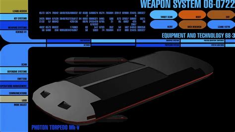 Star Trek Lcars Animations Weapon System Diagnostics Youtube