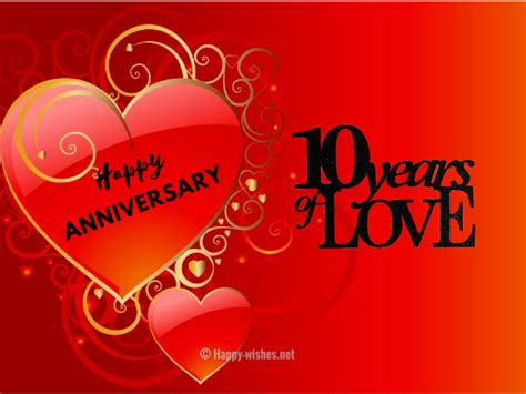 10th Wedding Anniversary Wishes Quotes And Messages