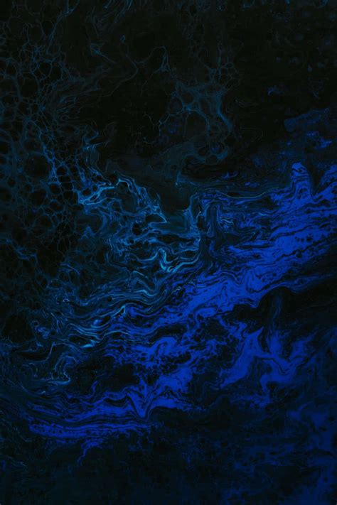 Download Stylish Dark Blue Pattern Design Wallpaper