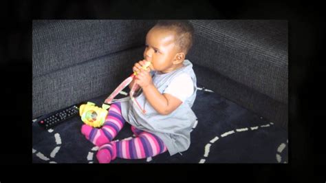 Six Months Old Baby Blowing A Whistle YouTube