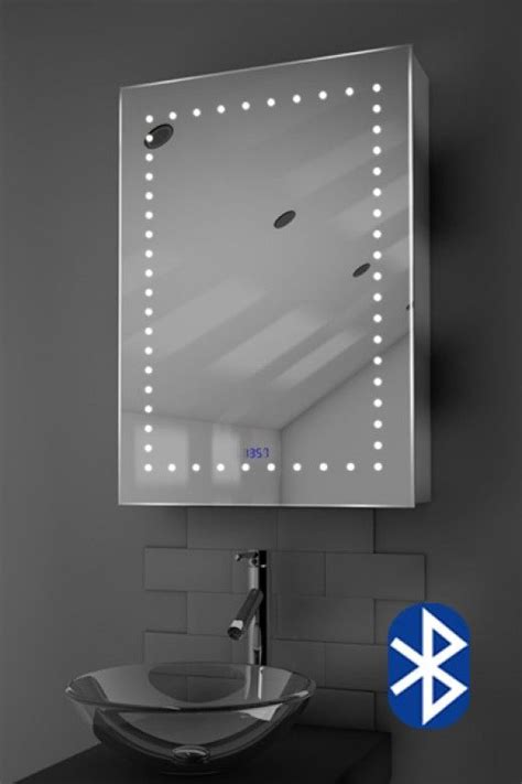 How big is the bonnlo bluetooth vanity mirror? Lana digital clock LED bathroom cabinet with Bluetooth ...