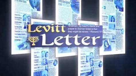 Zola Levitt Ministries Tv Spot The Levitt Letter Ispot Tv