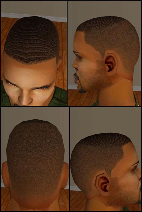 Mod The Sims Jayurbans Skinfade With Waves For The Brothas