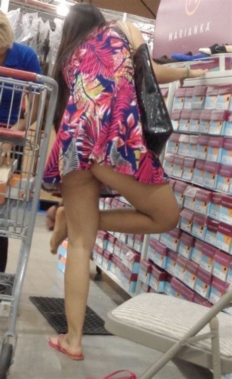 Voyeur Upskirts Public Stores