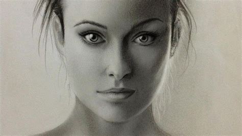 60 Minutes Realistic Face Graphite Pencil Sketching Shading And