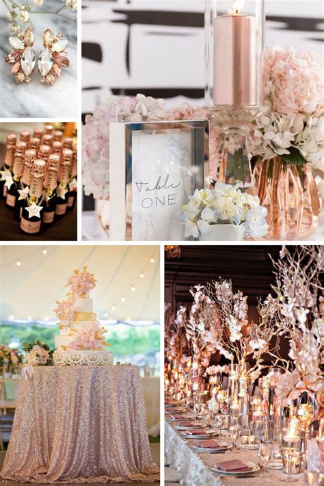 rose gold wedding inspiration you re bound to love rose wedding wedding decorations gold