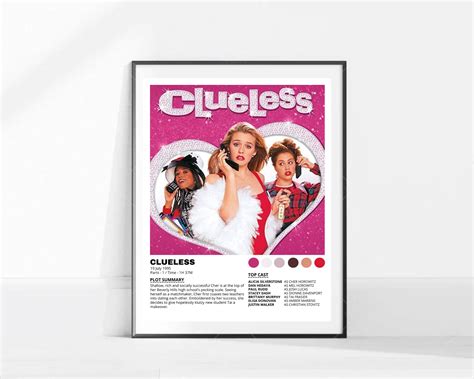 Clueless Clueless Movie Poster Movie Poster Poster Print Etsy