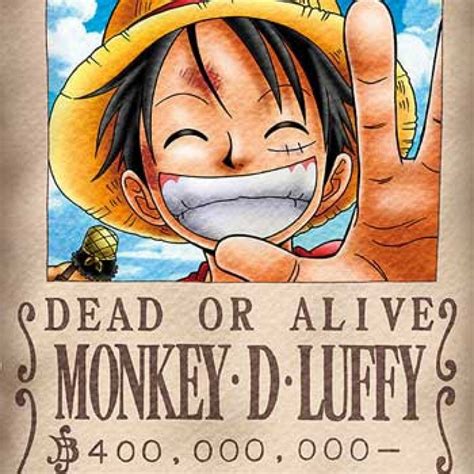 Affiche One Piece Wanted De Luffy Nouvelle Prime Prime One Piece