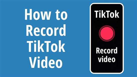 How To Record Tik Tok Video 2020 Youtube