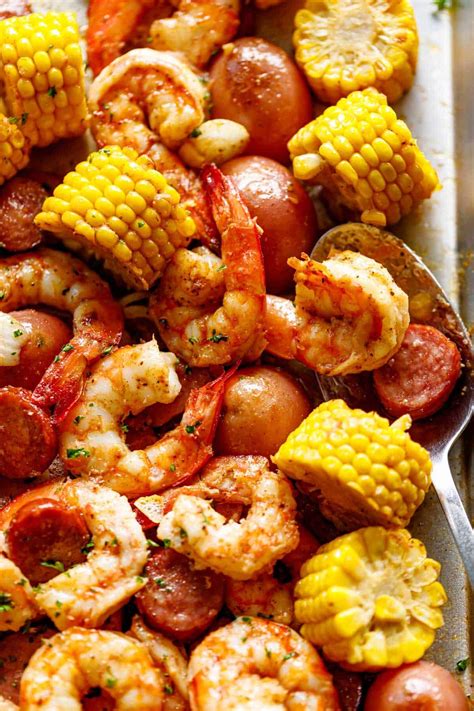 You'll start out by boiling potatoes in heavily salted water until tender. shrimp boil recipe #corn #potatoes #shrimp #sausage in ...