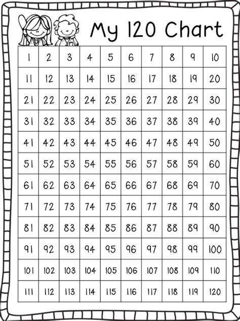 Printable Number Chart 1 150 Printable Word Searches