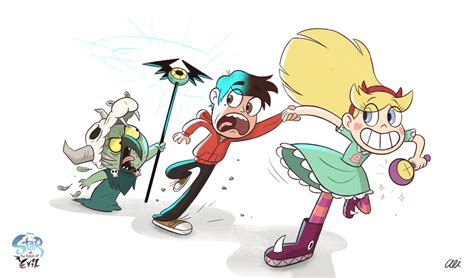 Star vs. the Forces of Evil premiered recently! It’s really fun!! This